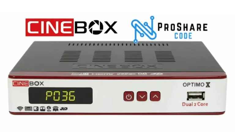 Cinebox Optimo X Atualização V4.0.6 – 16/05/2026
